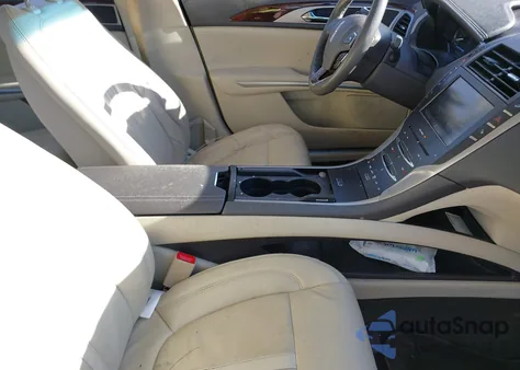 2014 Lincoln Mkz Hybrid из США, поврежденный, VIN 3LN6L2LU7ER831641